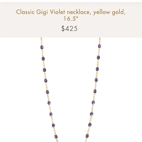 Gigi Clozeau brand new necklace. - Picture 6 of 6